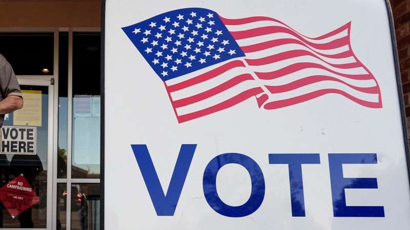 A polling place during primary voting, May 21, 2024, in Kennesaw, Ga.