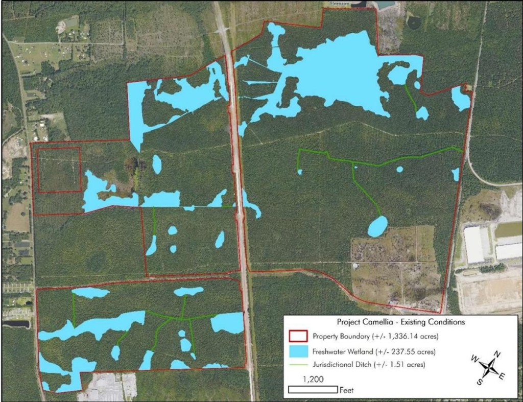 Effingham County data center maps